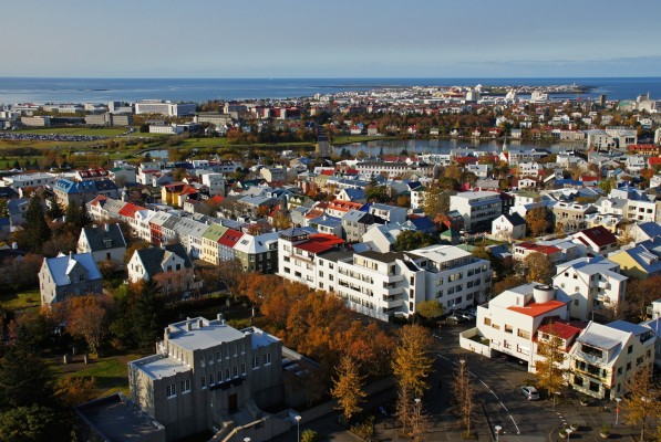 Reykjavik im Herbst  