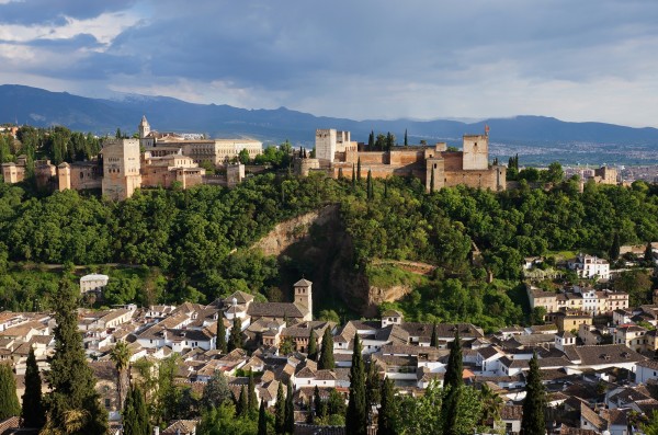 Blick auf die Alhambra  