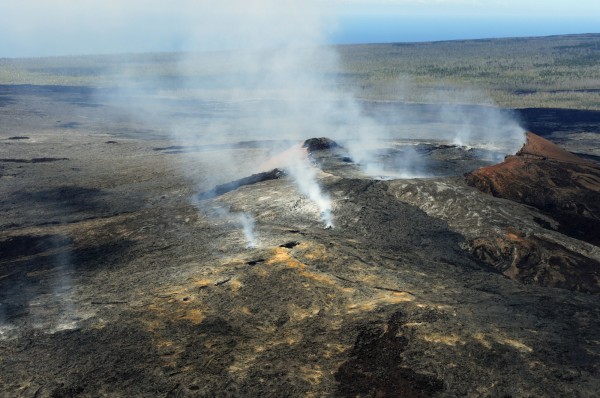 Krater des Kilauea, Hawaii           