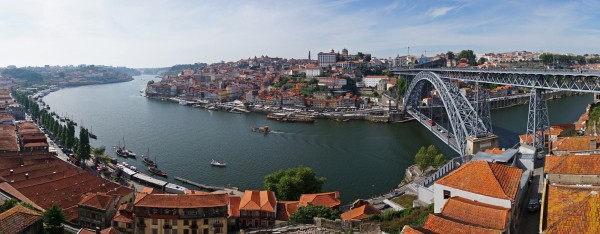 Porto, Panorama vom Hang    