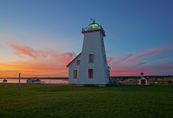 Wood Islands Lighthouse, PEI, Kanada   